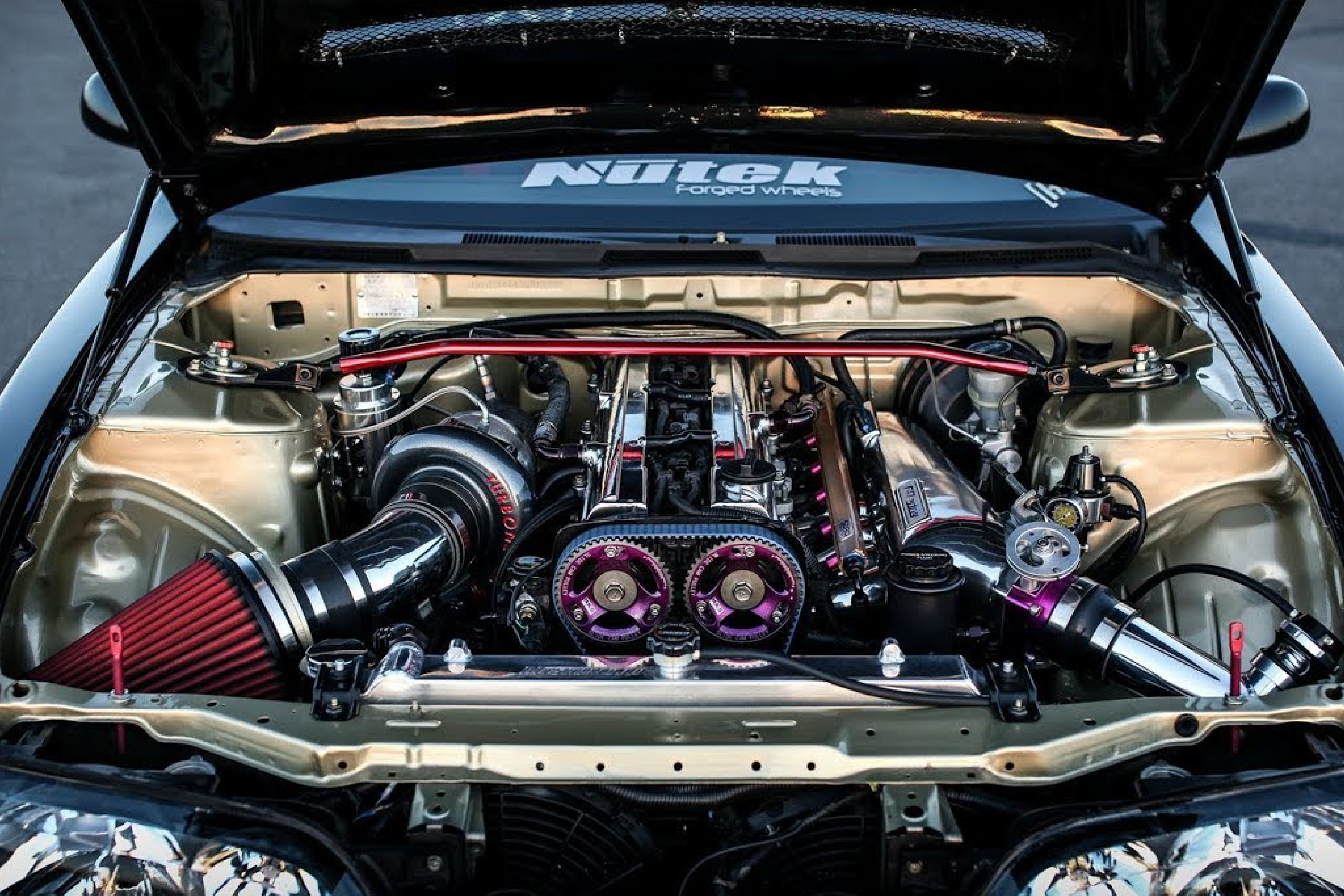 Modified Turbocharged Engine